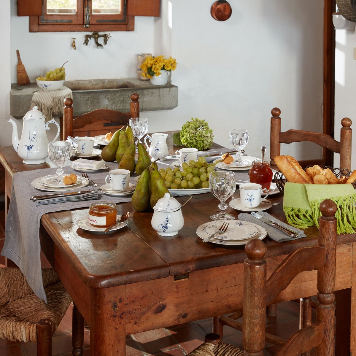 salle à manger champêtre