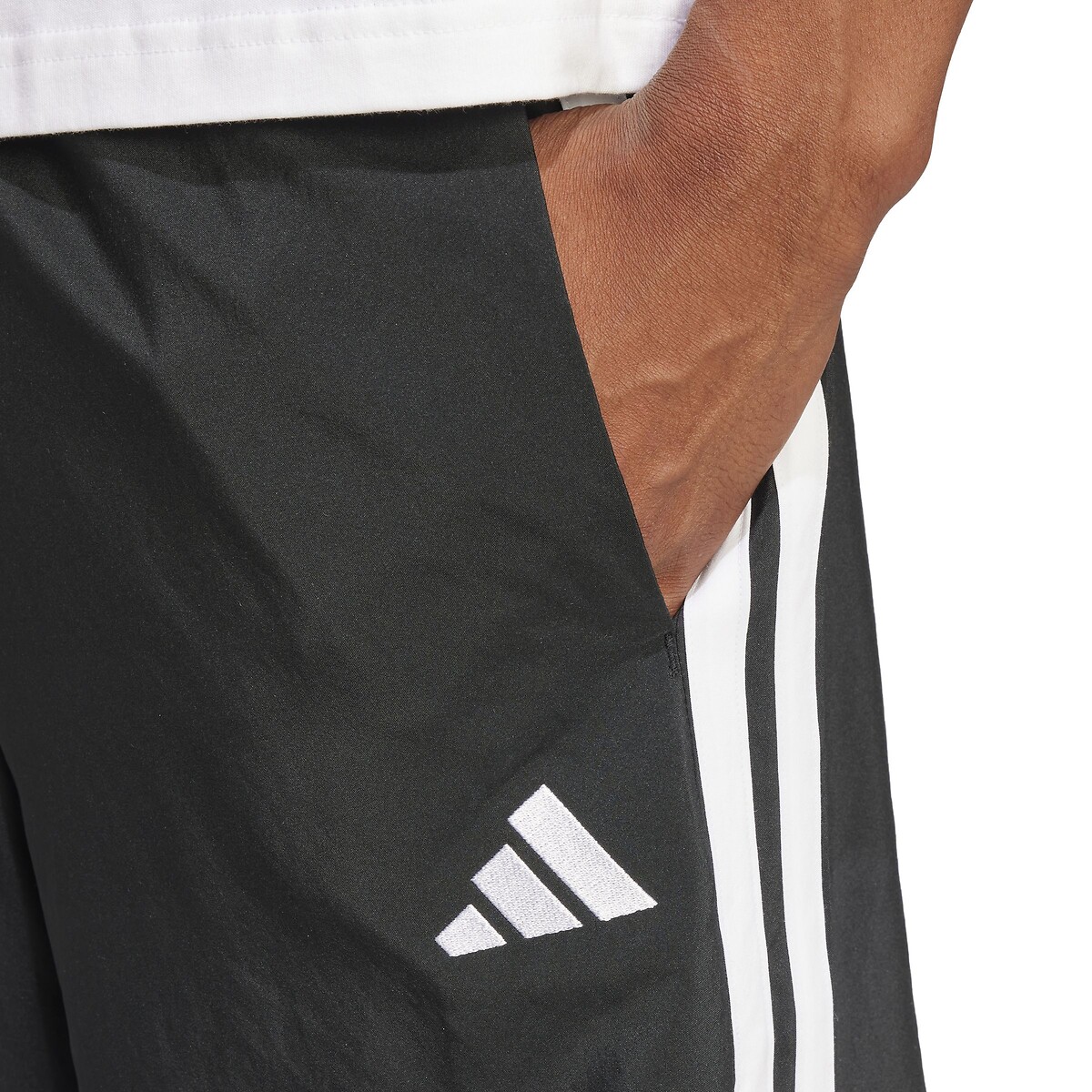 Short Essentiel Chelsea 3 bandes noir, ADIDAS SPORTSWEAR