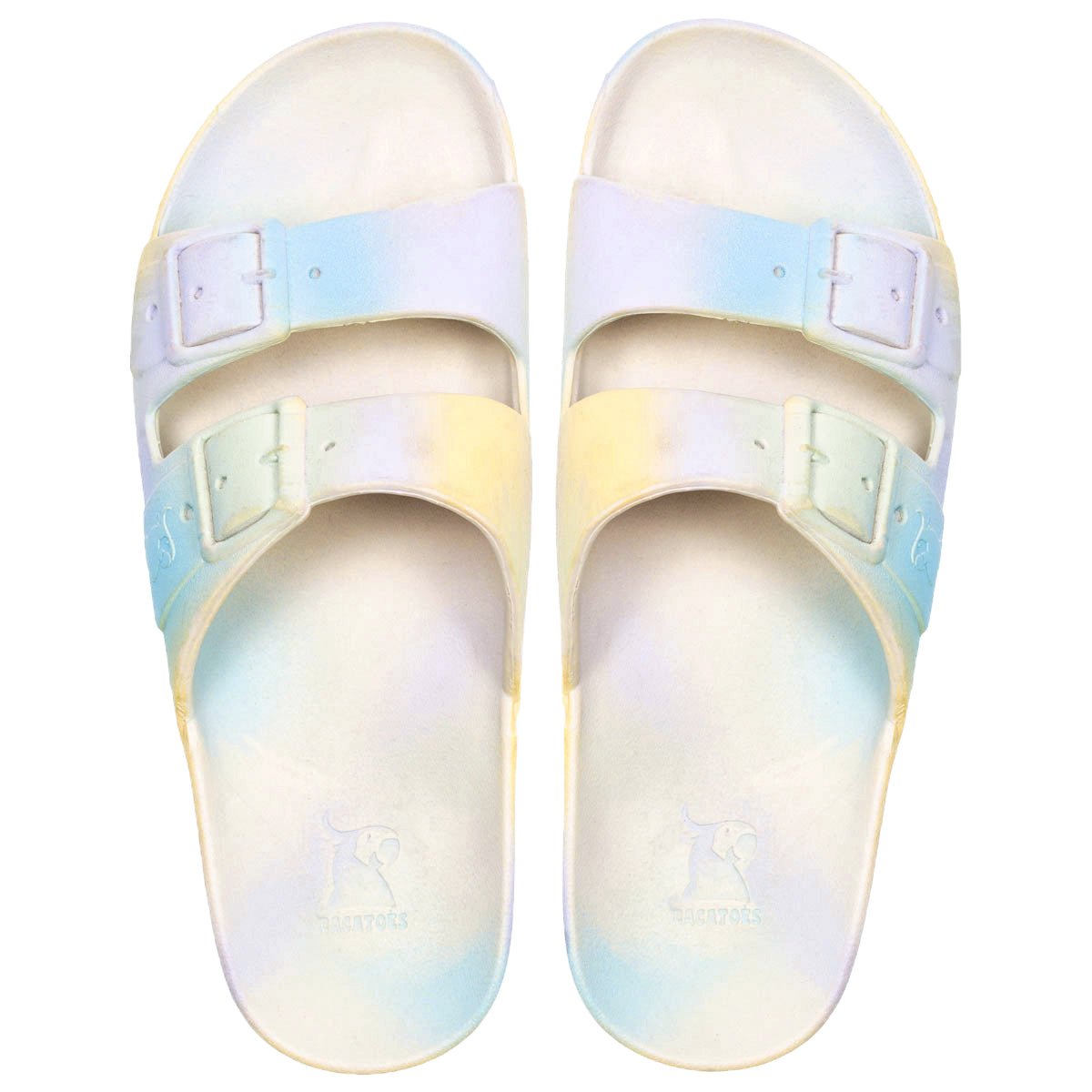 Sandales plates Enfant LAPA jaune, CACATOES