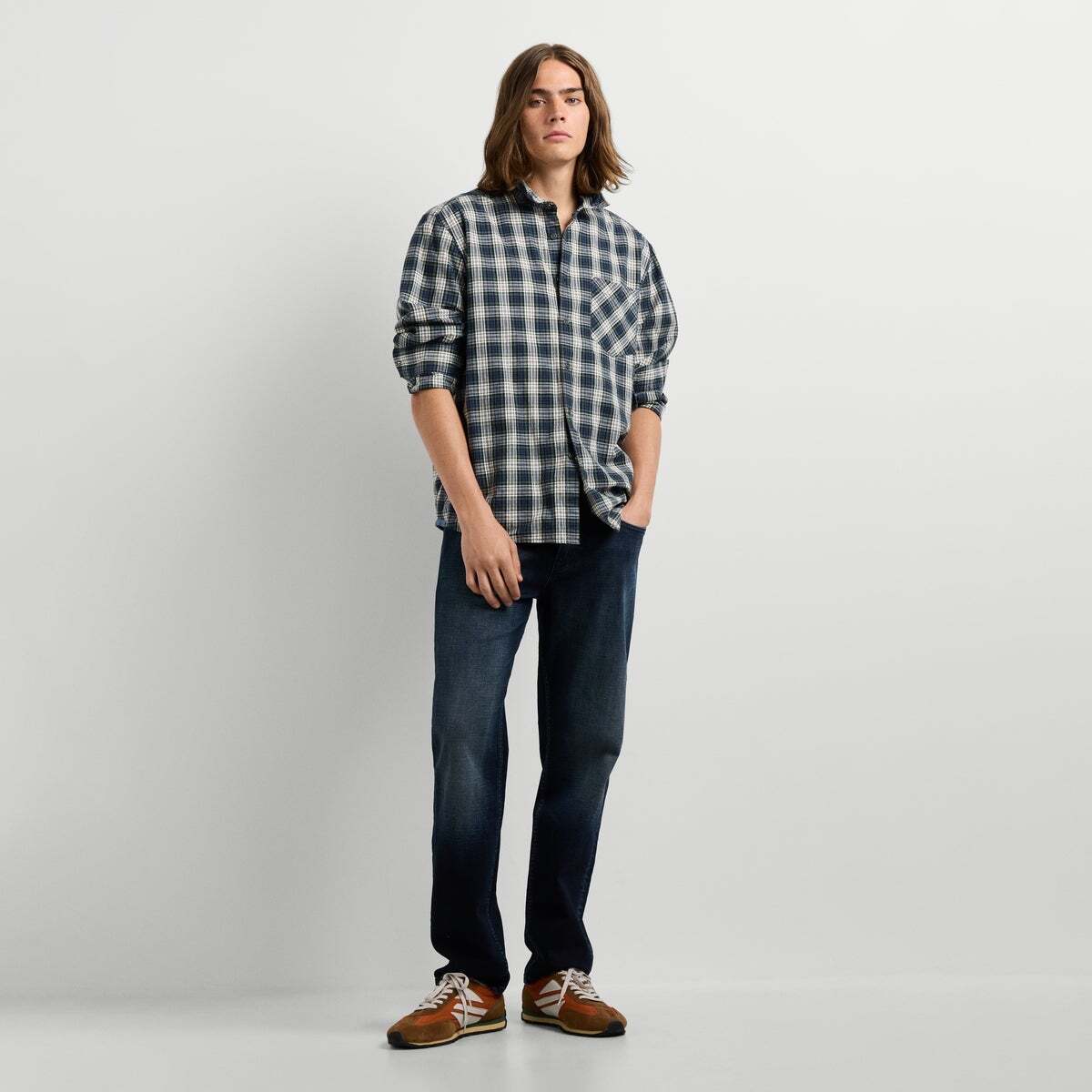 Chemise À Carreaux Coupe Casual richmond green, PEPE JEANS