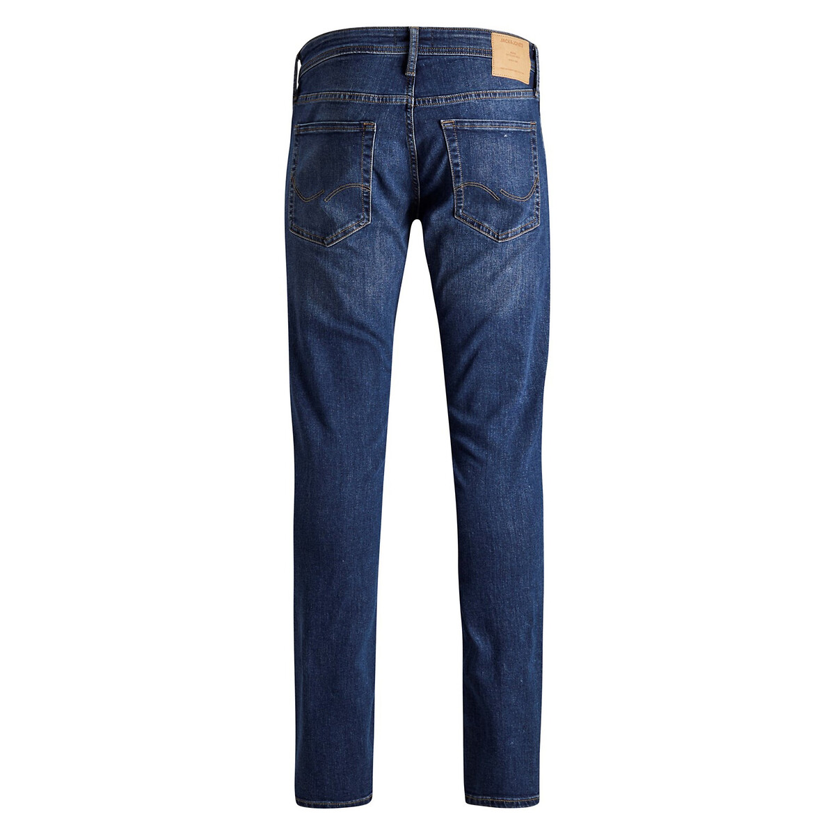 Jean slim stretch Glenn bleu moyen, JACK & JONES