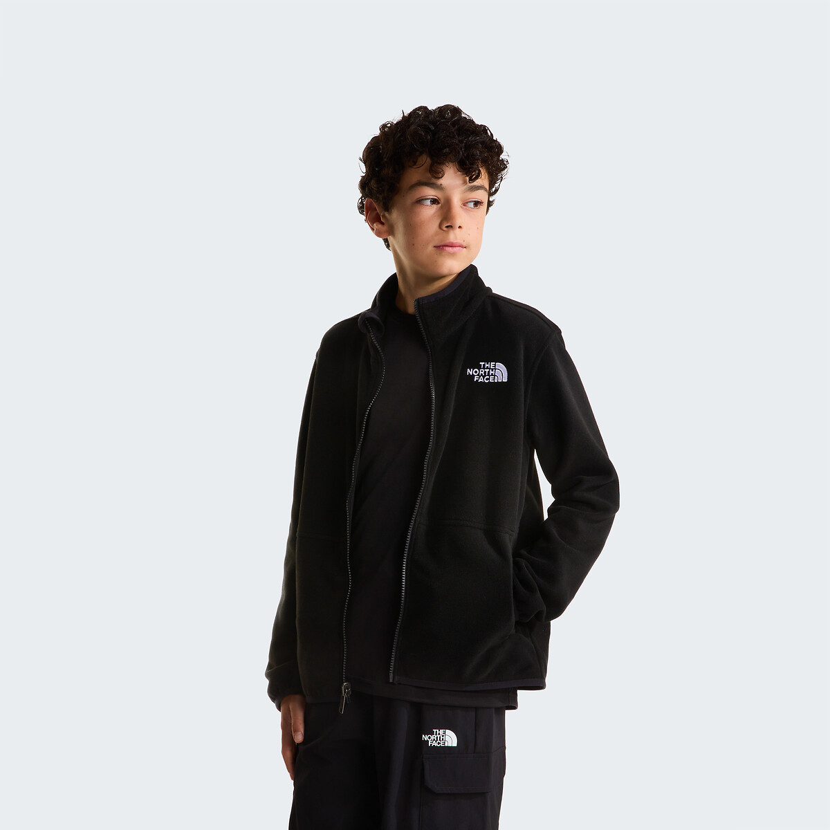 Veste polaire zippée, GLACIER noir, THE NORTH FACE
