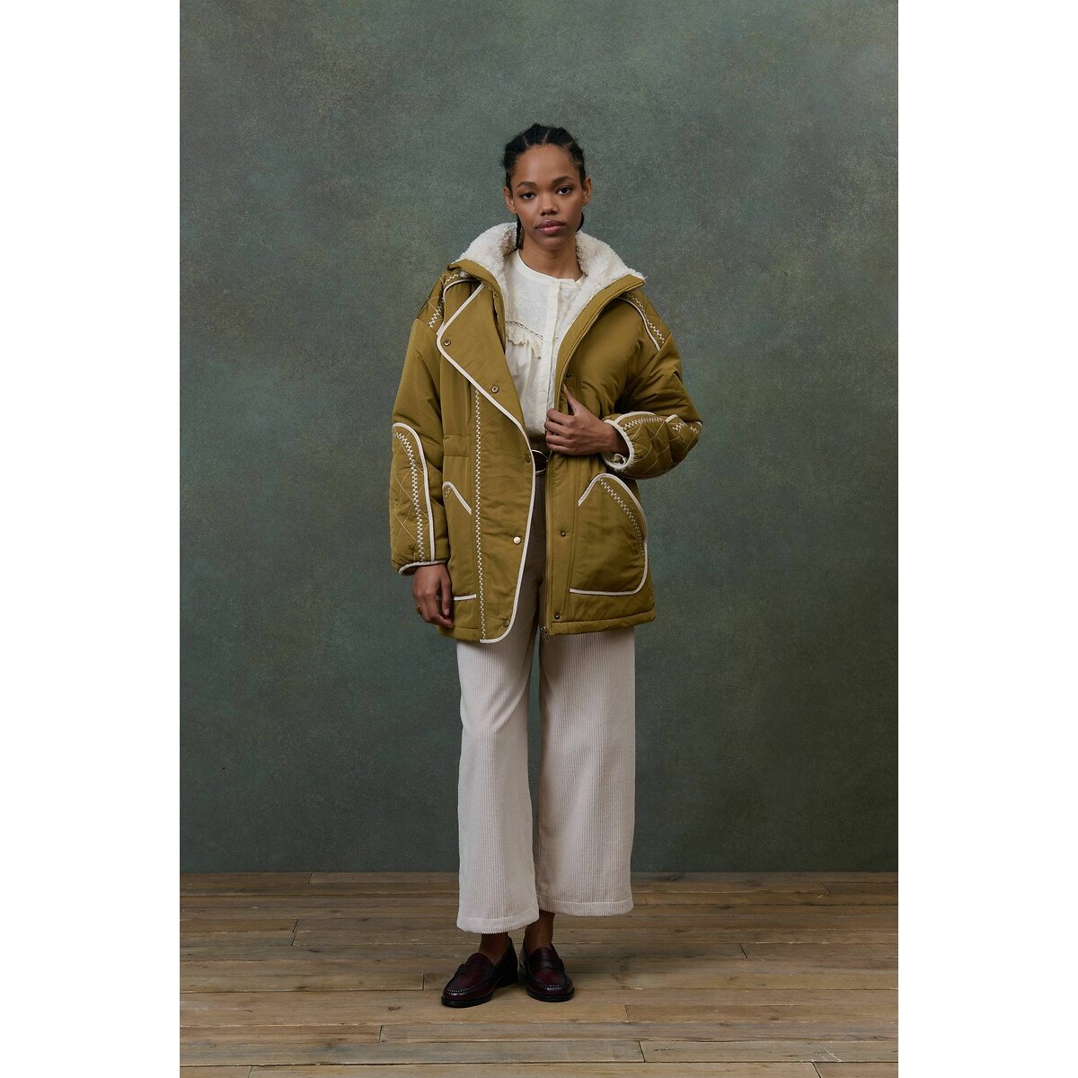 Tanya Mid-Length Coat 90007233, LOUISE MISHA