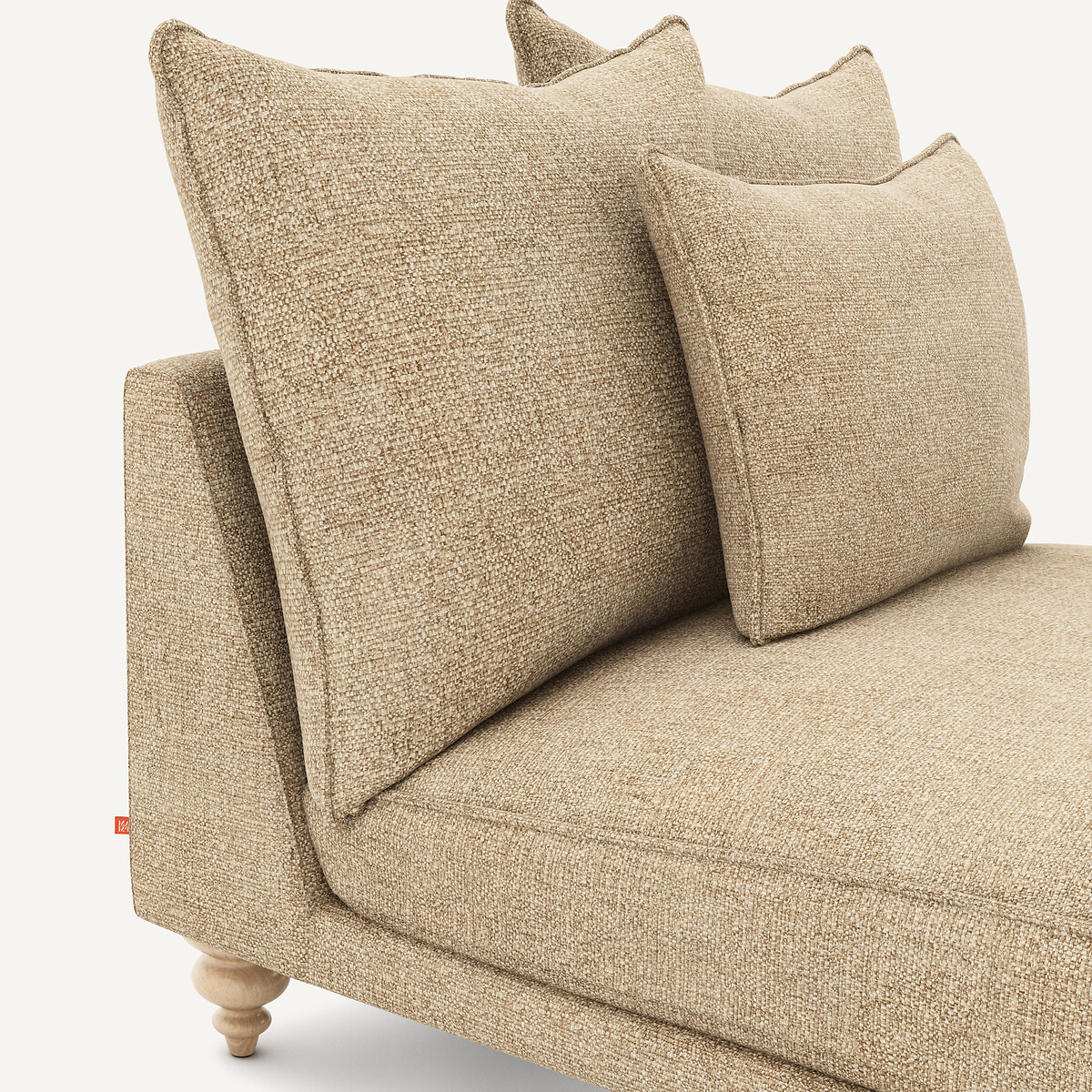 Lazare Woven Cotton Chair buff, AM.PM
