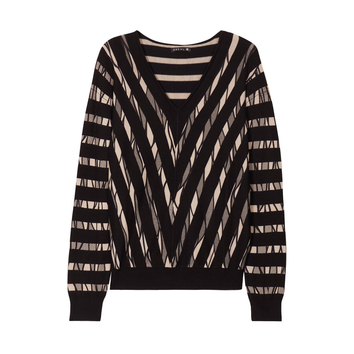 Pull manches longues noir, BREAL