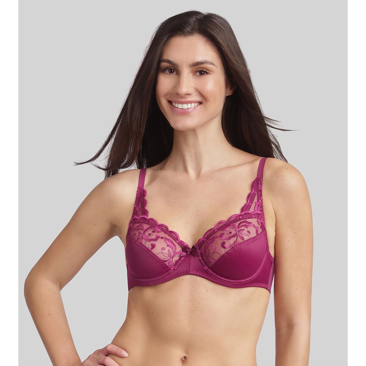 Reggiseno Avvolgente Elegance Broderie Abbigliamento E Accessori Biancheria Intima Calze Reggiseni La Redoute