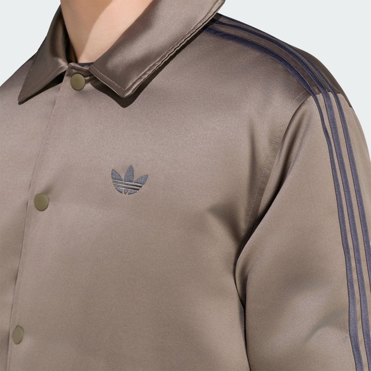 Veste Matelassée En Satin À 3 Bandes Veste Matelassée En Satin À 3 Bandes branch, adidas Originals