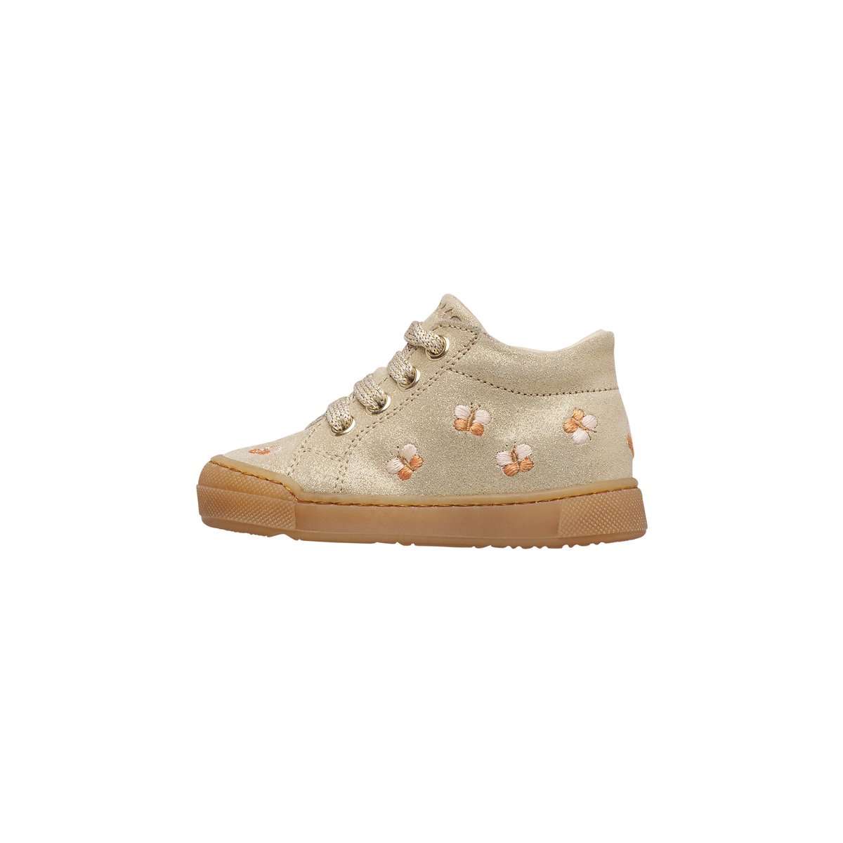 Baskets en suède SNOPES EMBR.BUTTERFLY ZIP platine-marron, FALCOTTO