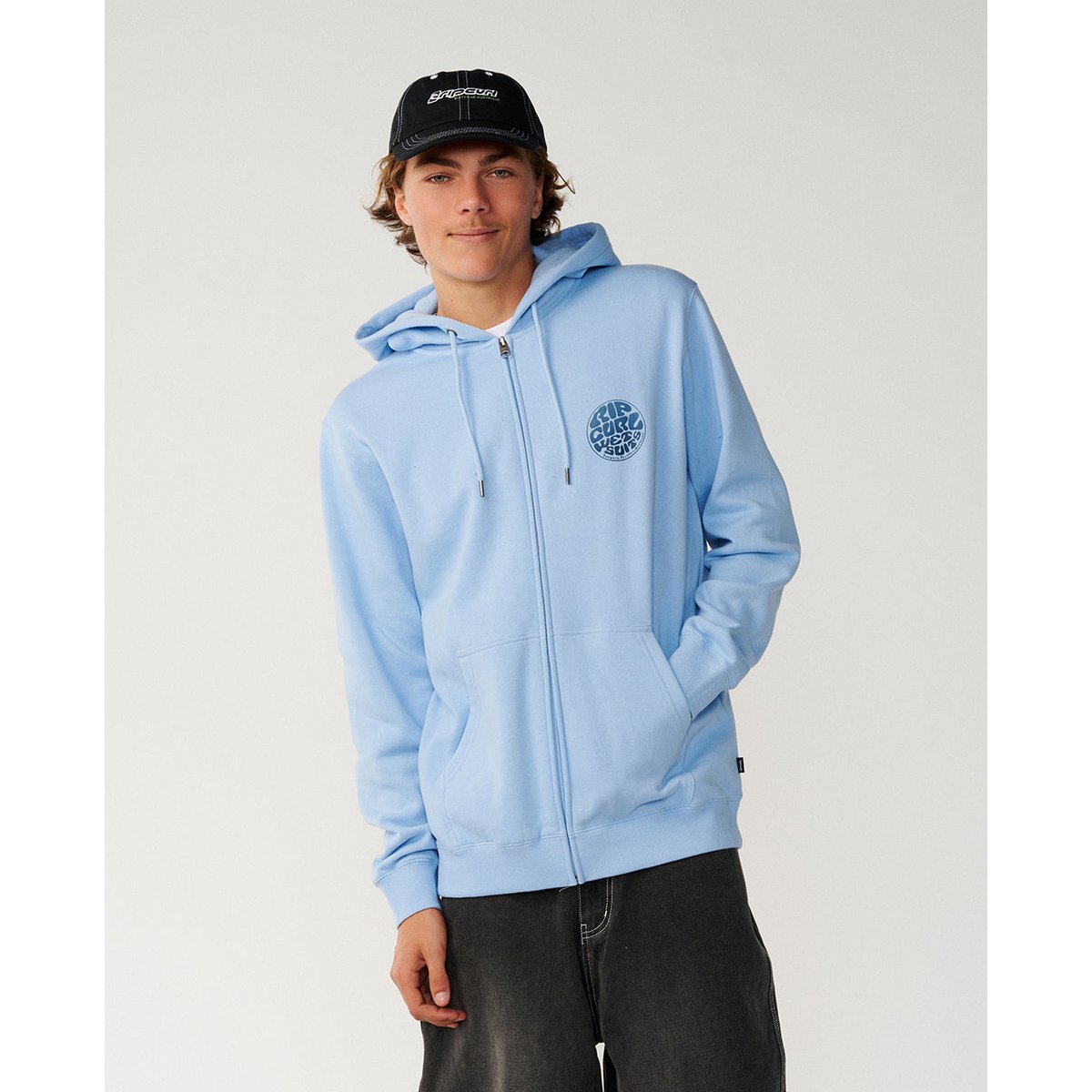 WETTIE Passage ICON ZIP Thru blue bell, RIP CURL