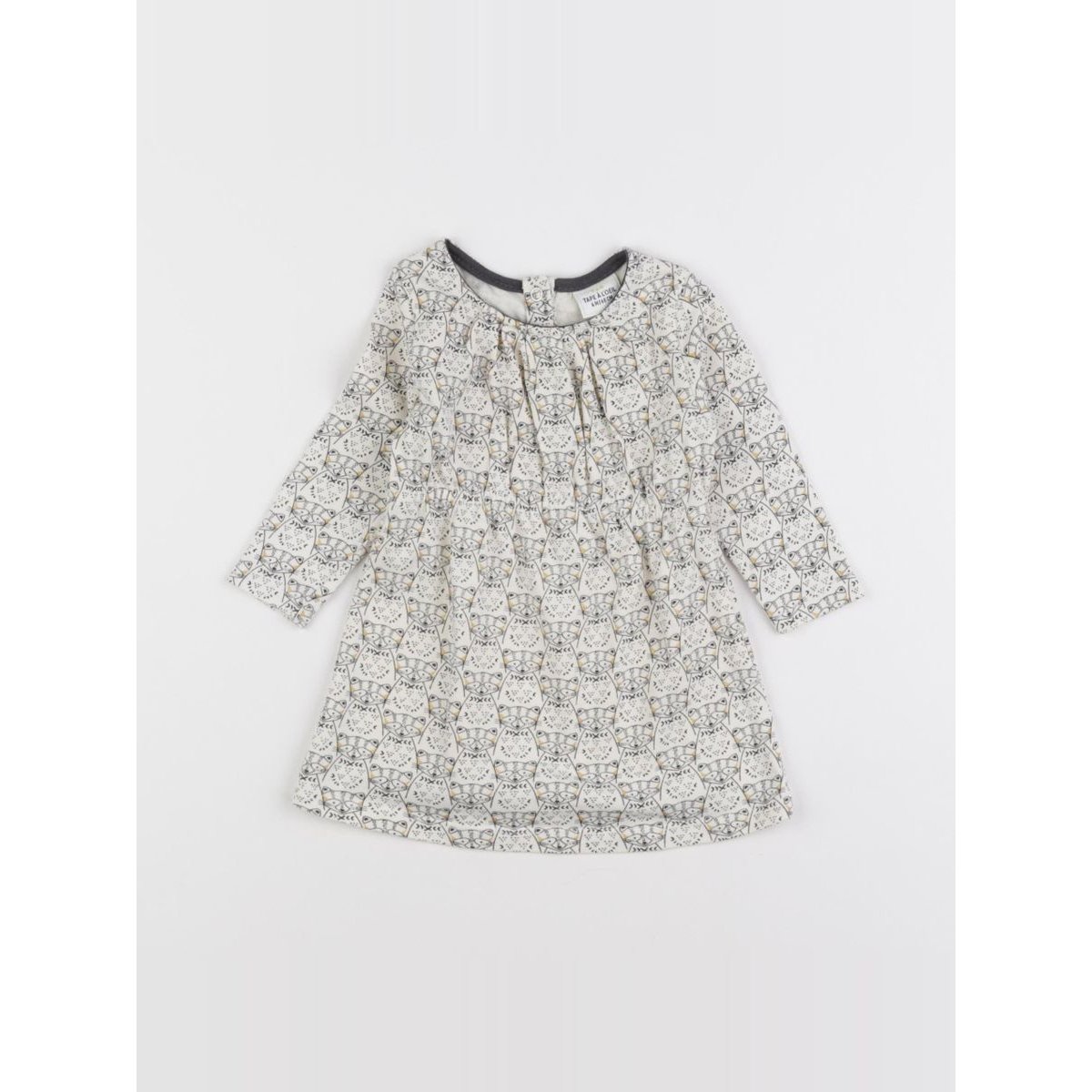 Robe - Très bon état beige, blanc, TAPE A L'OEIL