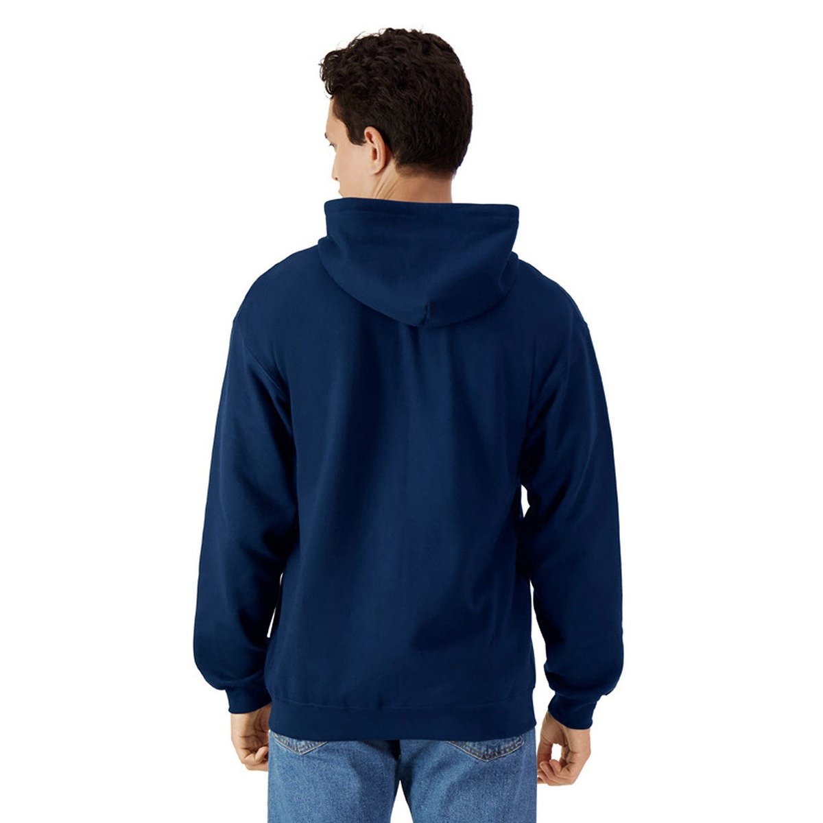 Veste à capuche SOFTSTYLE bleu marine, GILDAN