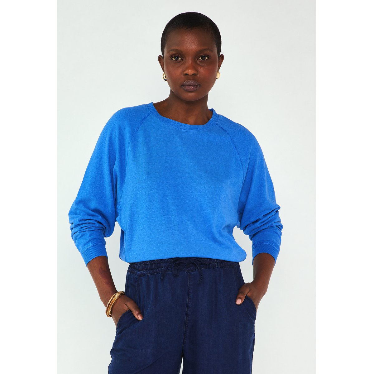 T-shirt Manches Longues LOUISON lavande, Maison 123