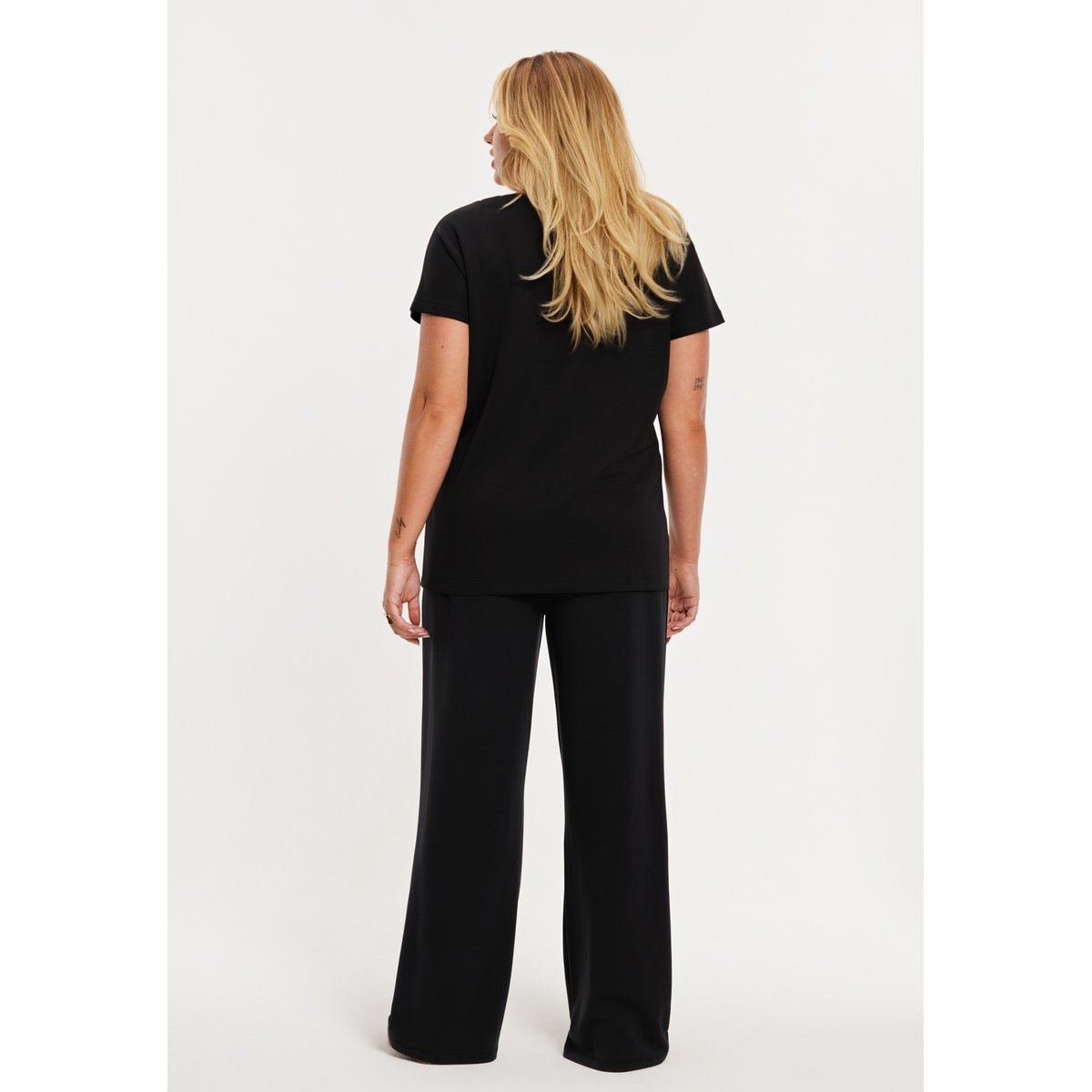 Pantalon Flare Fit noir, YOEK