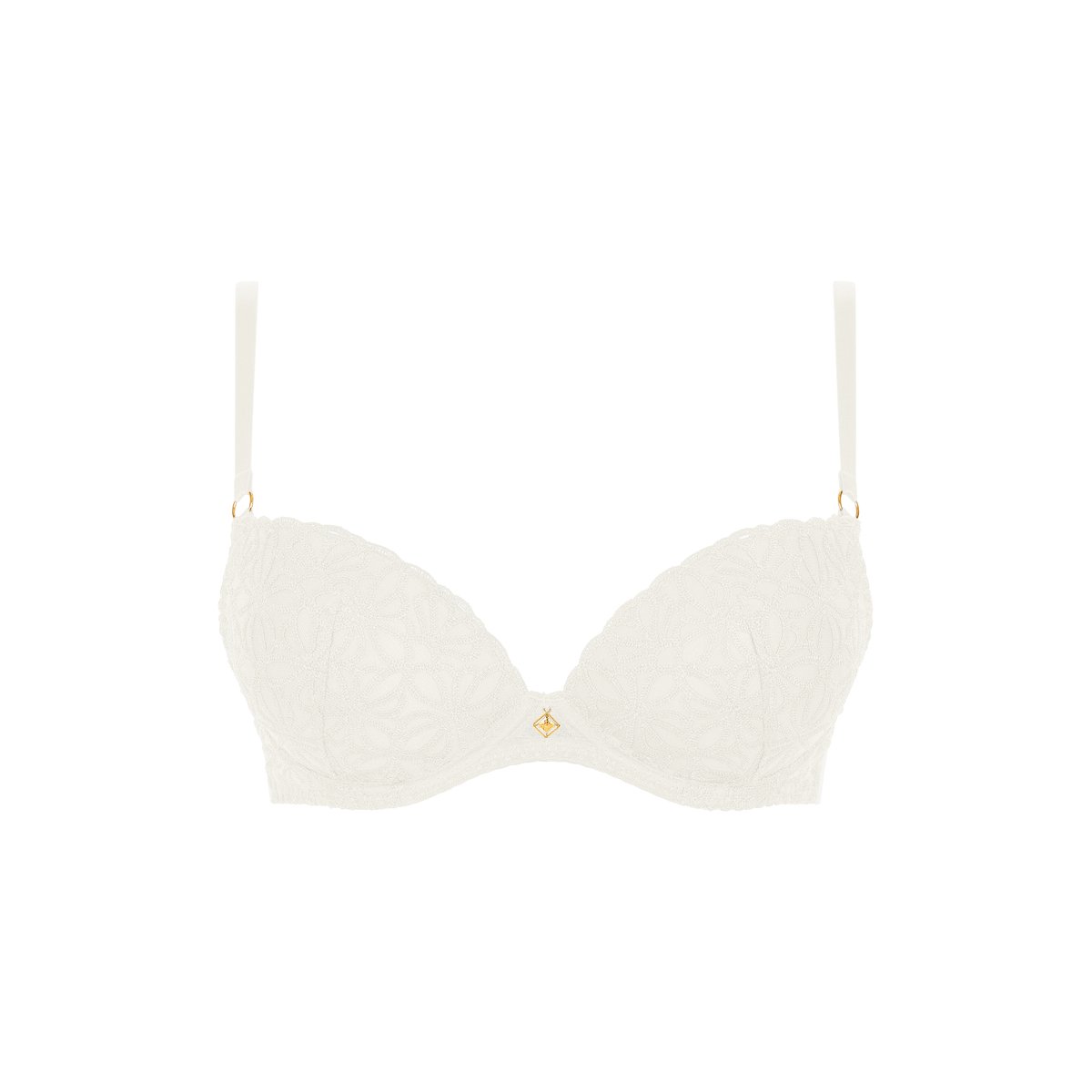 Soutien gorge Push up coques Secret Memories. blanc, AUBADE