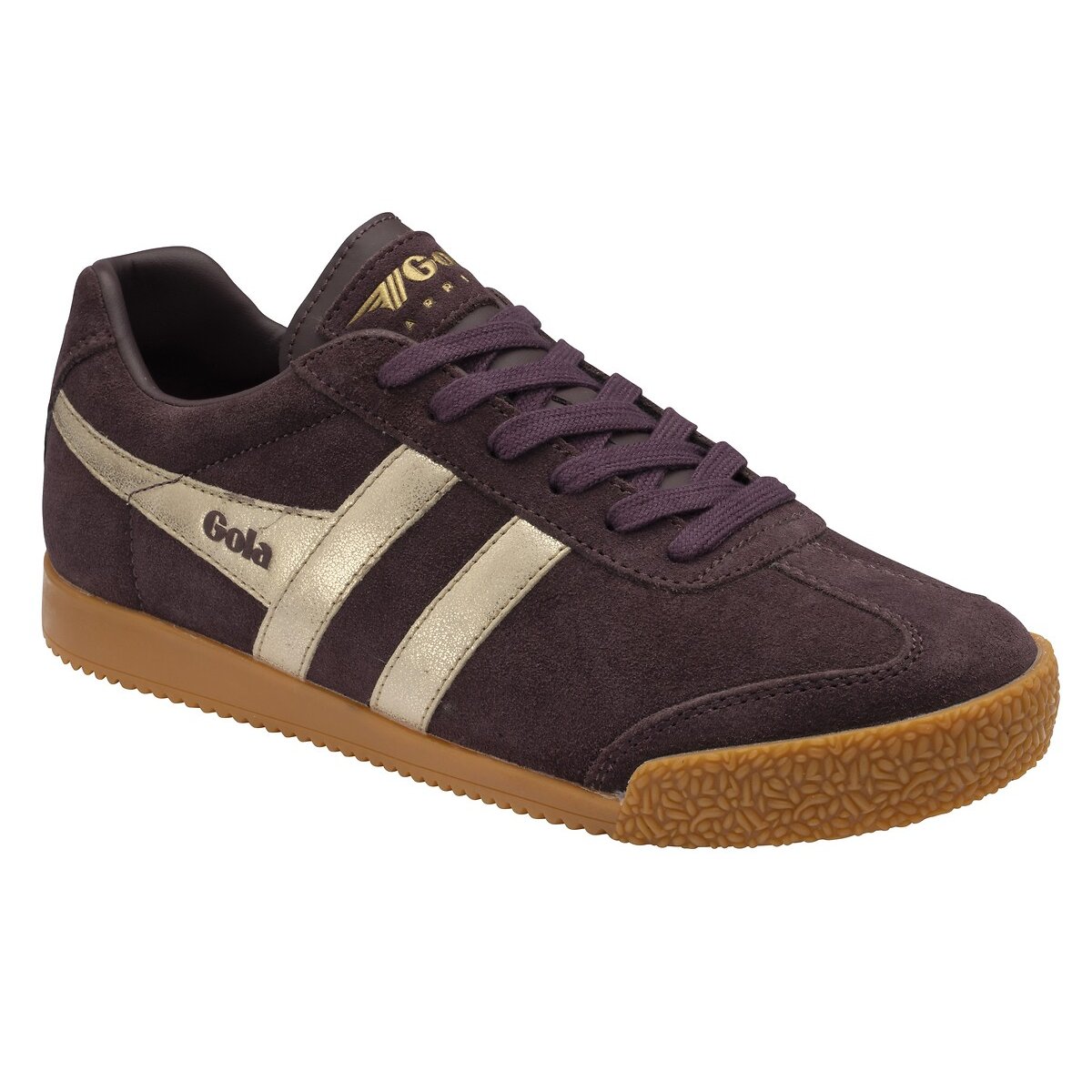 Baskets en cuir, HARRIER MIRROR cacao, GOLA