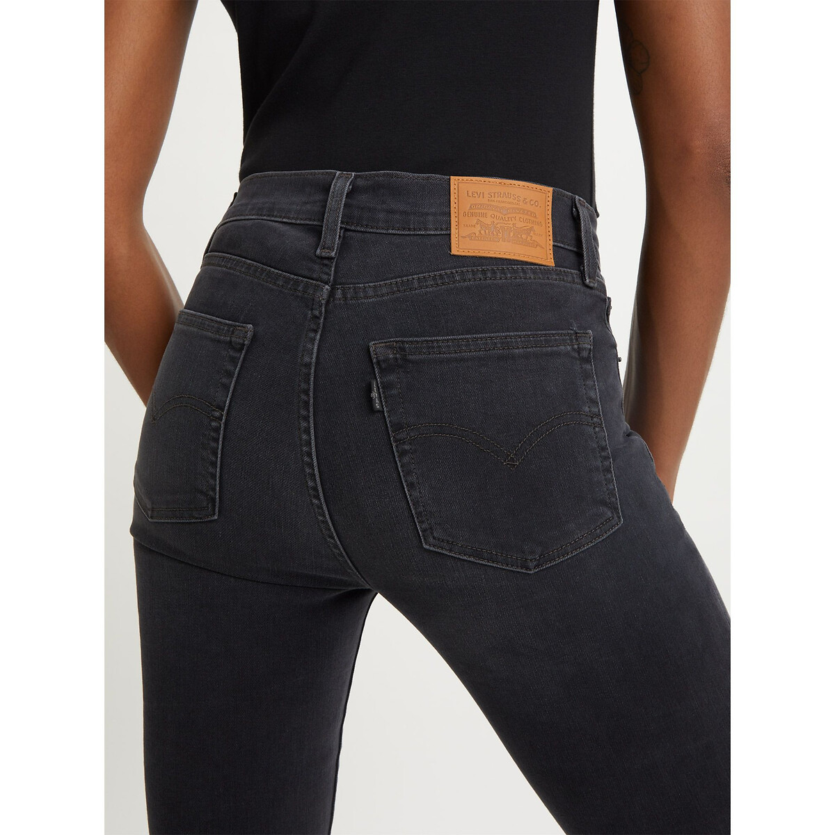 Jean 724 High Rise Straight never forget, LEVI'S