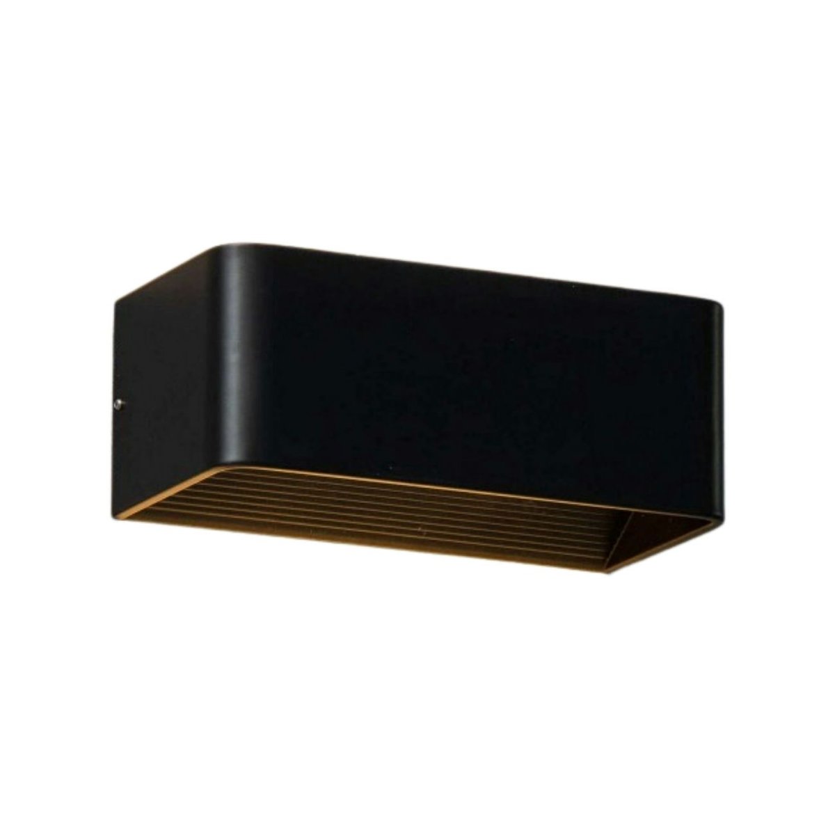 Applique LED double flux chic - QUADRA noir, KOSILUM