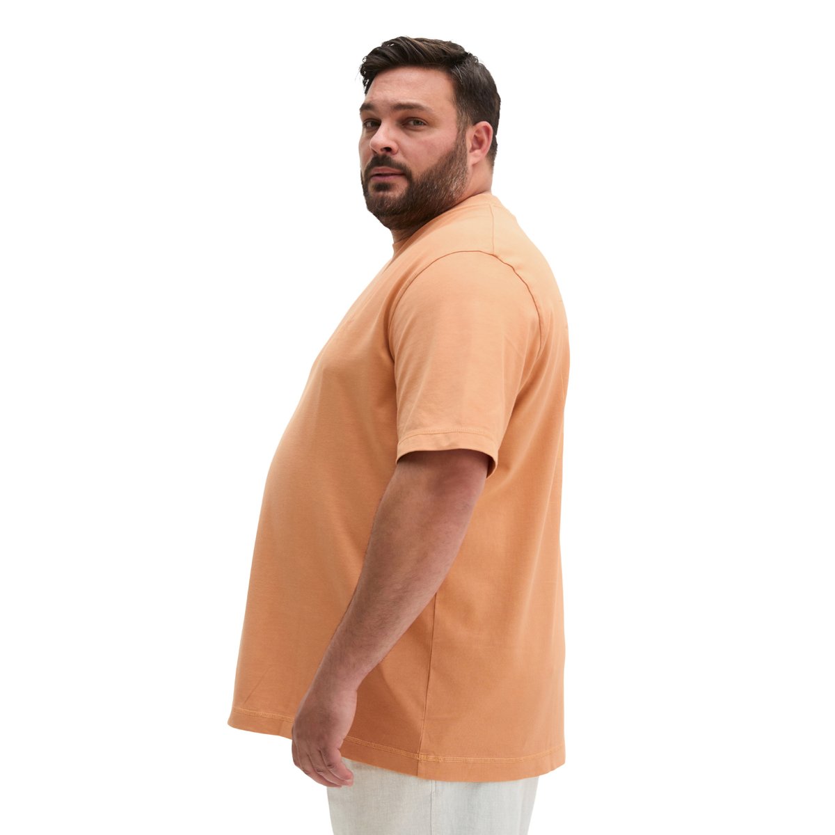 T-shirt relaxed avec imprimé saisonnier au dos orange, MARC O'POLO