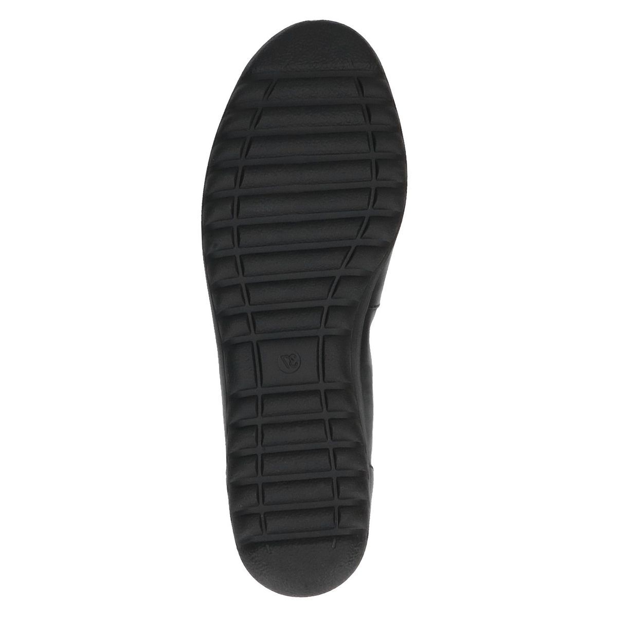 Ballerine en cuir noir nappa, CAPRICE
