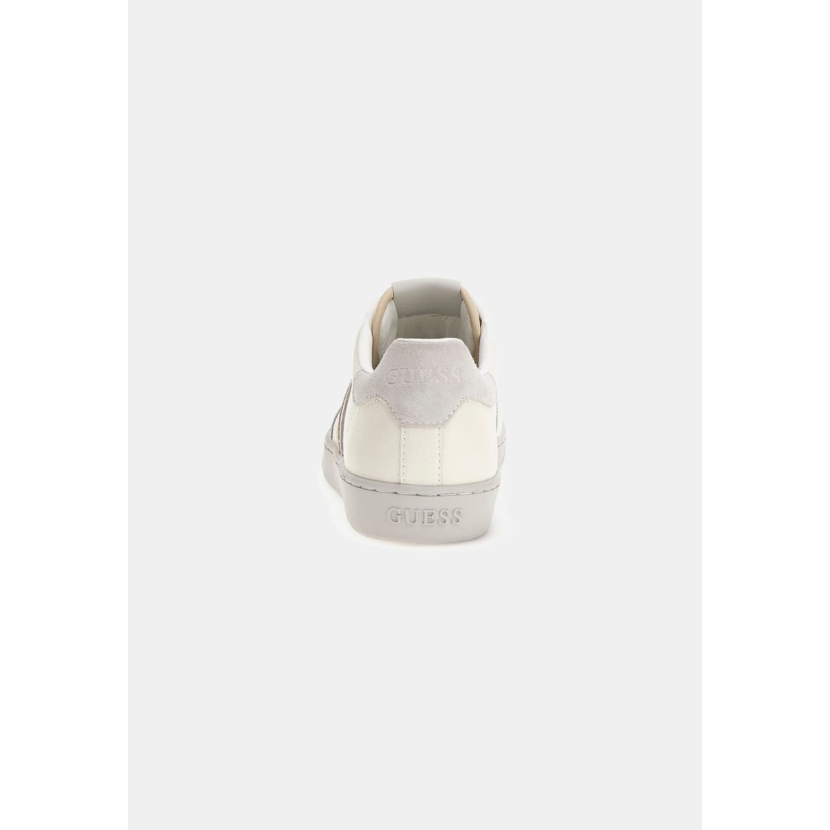 Sneakers Nolinas Daim blanc, GUESS
