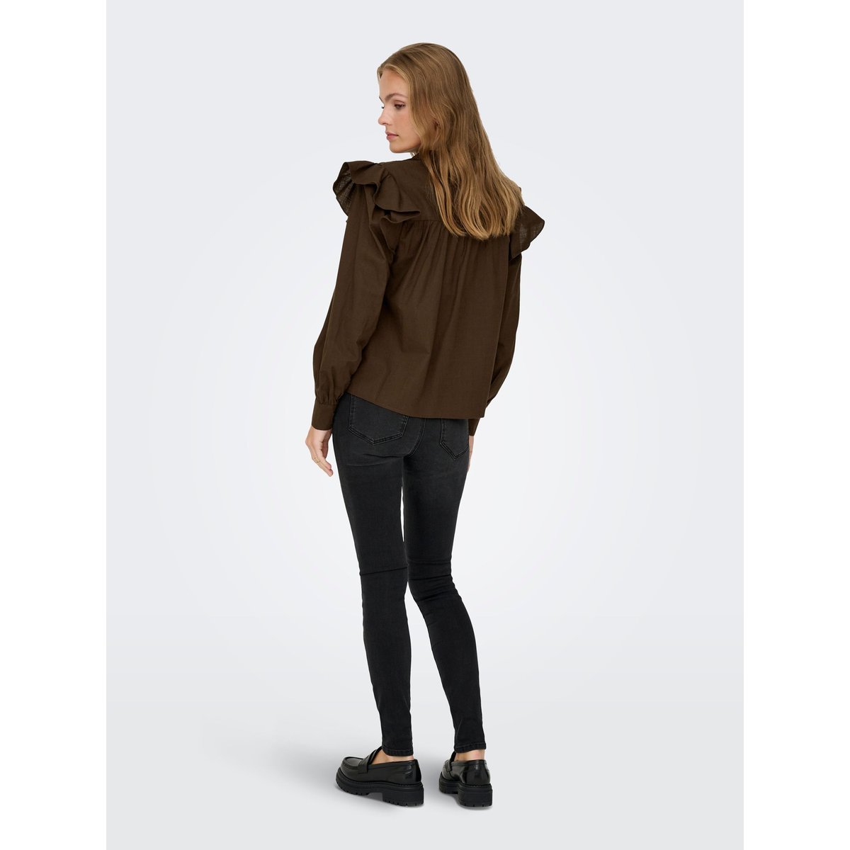 Top chocolate brown, JDY