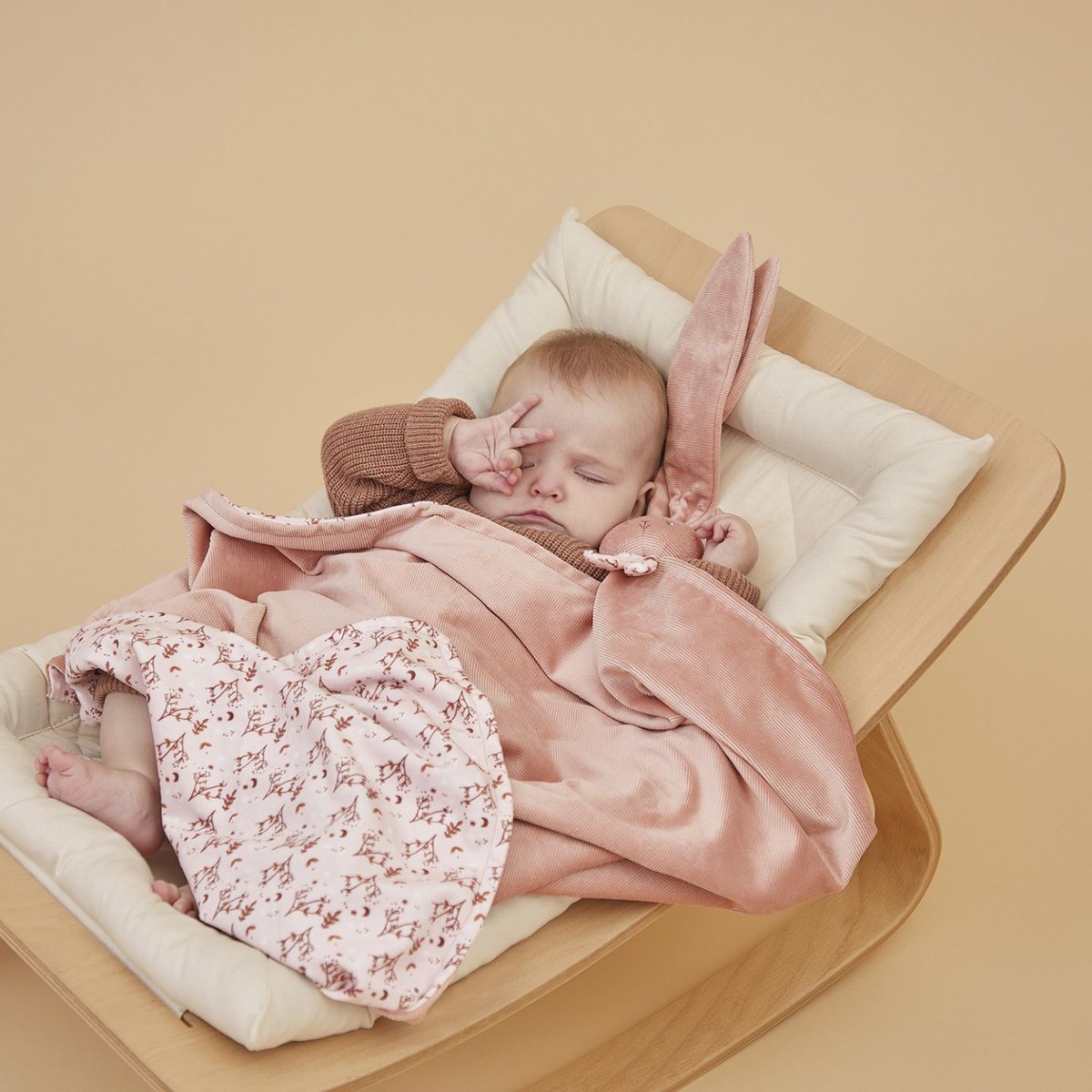 Ma couverture doudou rose, KALOO