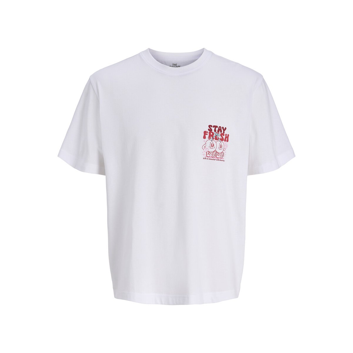 T-shirt manches courtes blanc, JACK & JONES JUNIOR
