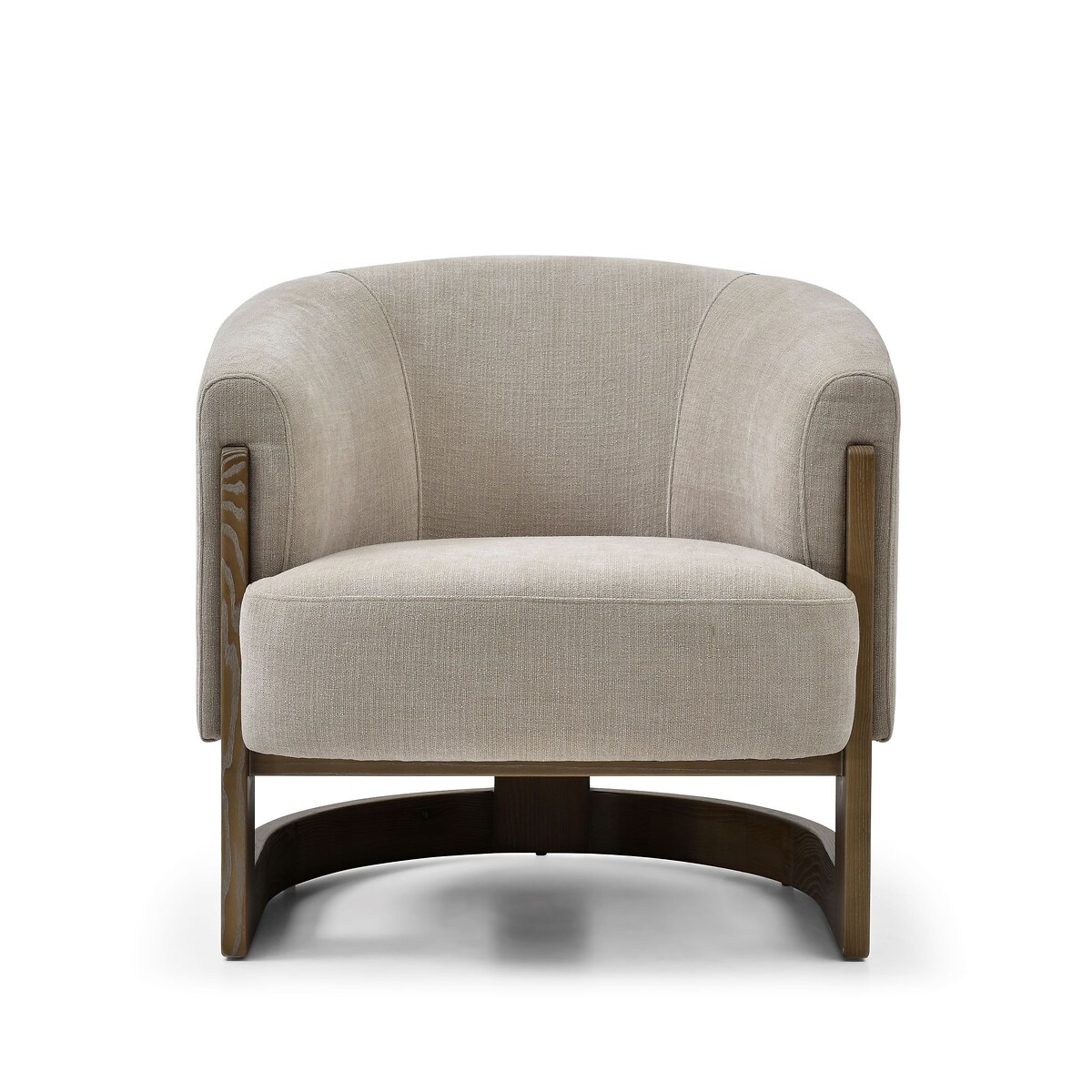 Leland Curve Chenille Tub Chair light taupe, ÉDITÉ
