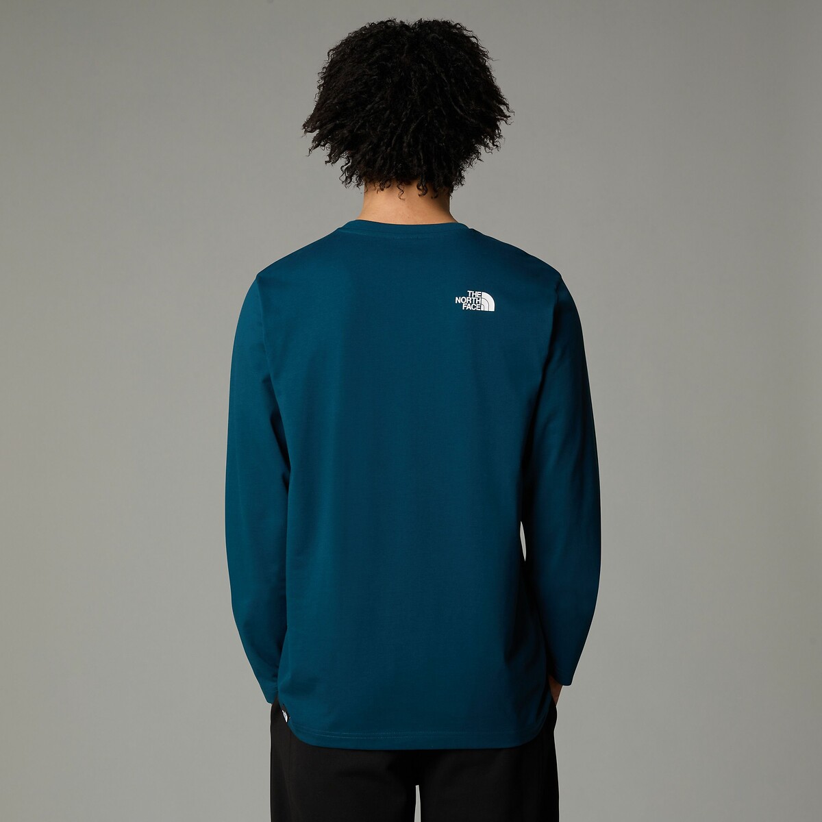 Simple Dome T-Shirt in Cotton Mix blue, THE NORTH FACE