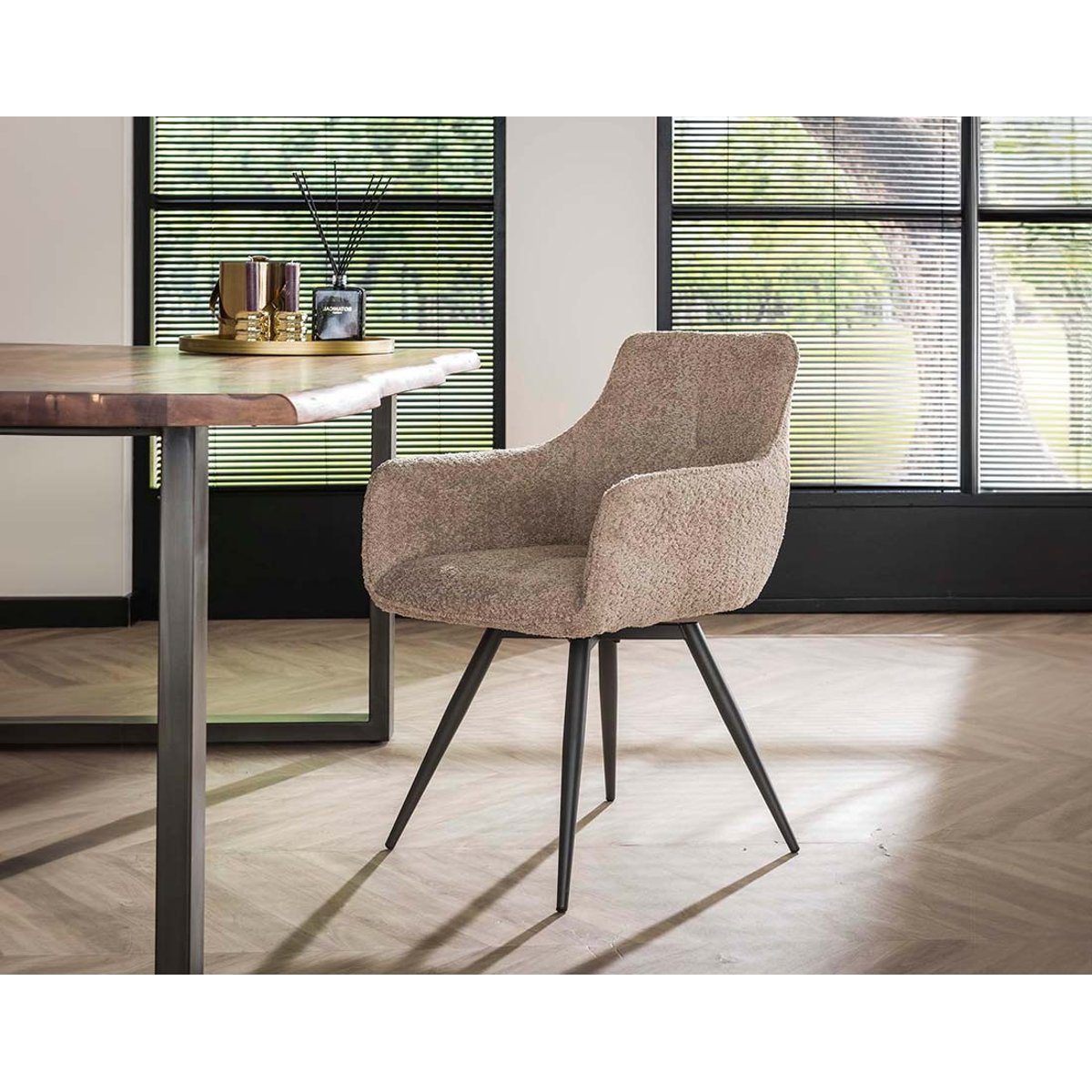 Fauteuil - BOHA sable, BEST MOBILIER