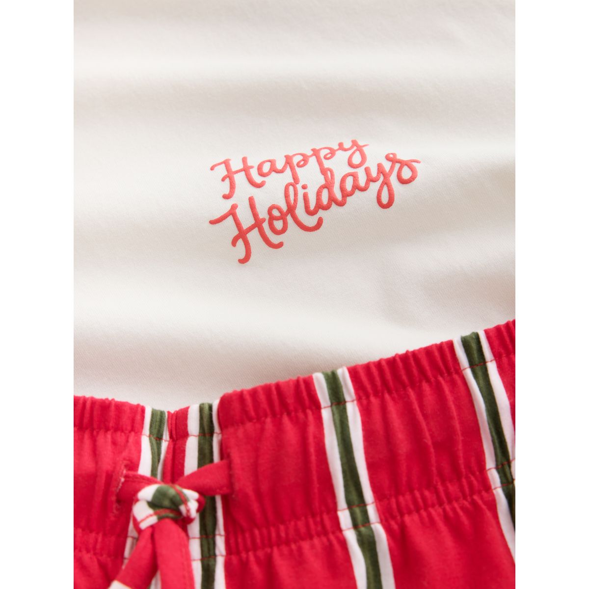 Pyjama à rayures collection famille noël rouge/blanc, NEXT