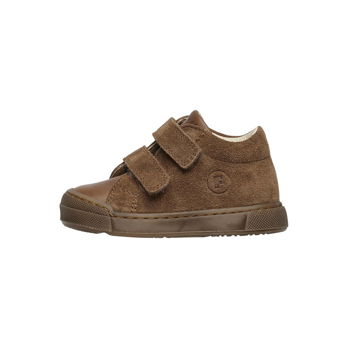 Baskets en cuir et suède SNOPES VL marron, FALCOTTO