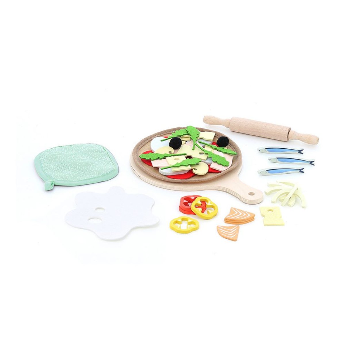 Atelier pizza della Mamma beige, VILAC