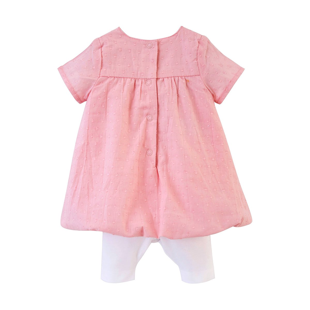Ensemble robe et legging bebe fille rose, SUCRE D'ORGE