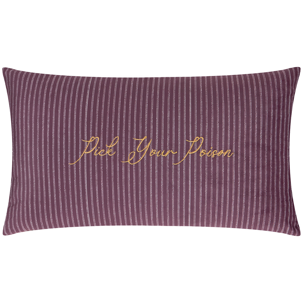 Pick Your Poison Velvet Halloween Cushion multi-coloured, FURN.