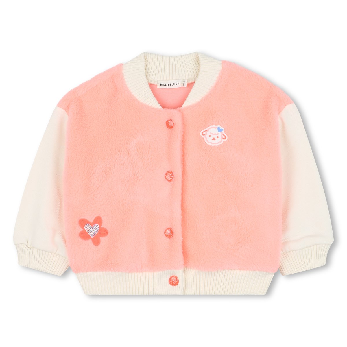 Gilet en polaire ecru rose, BILLIEBLUSH