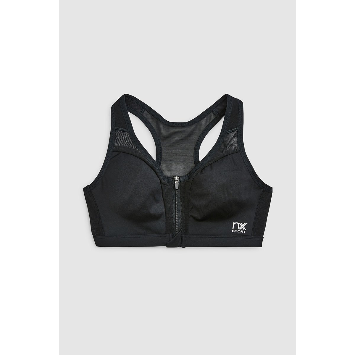 Soutien-gorge De Sport Zippé À Soutien Intégral noir, NEXT