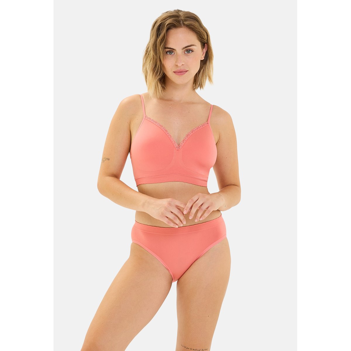 Brassière ZEN ATTITUDE rose lantana, BILLET DOUX