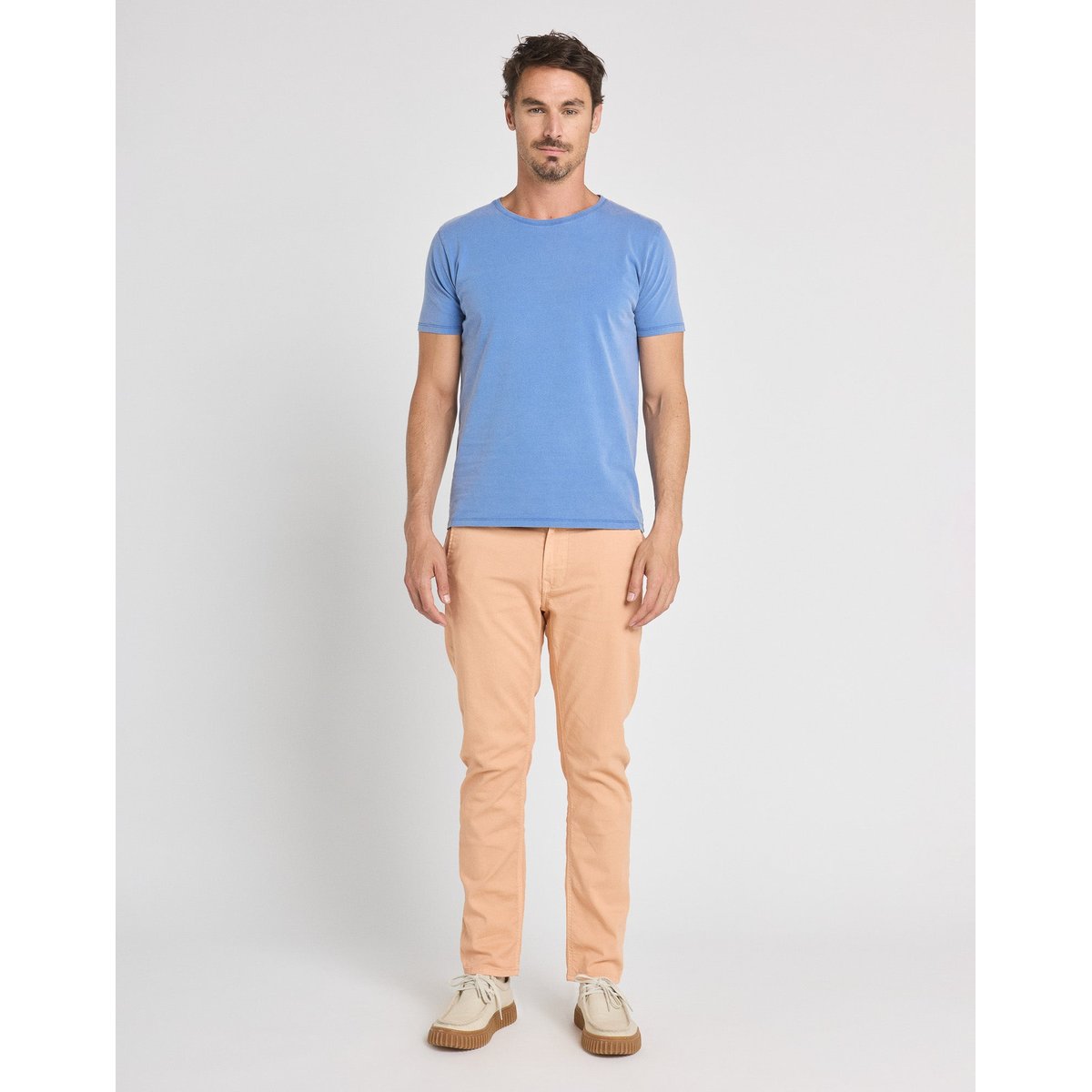 PANTALON CHINO SUNNY saumon, PULLIN
