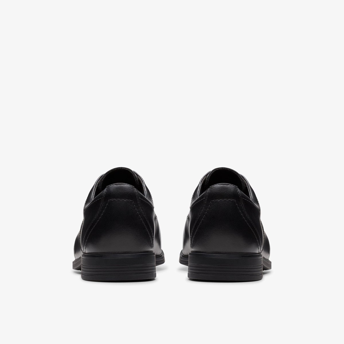 Derbies Cuir Coupe Large JONWIN LOOP Y noir, CLARKS