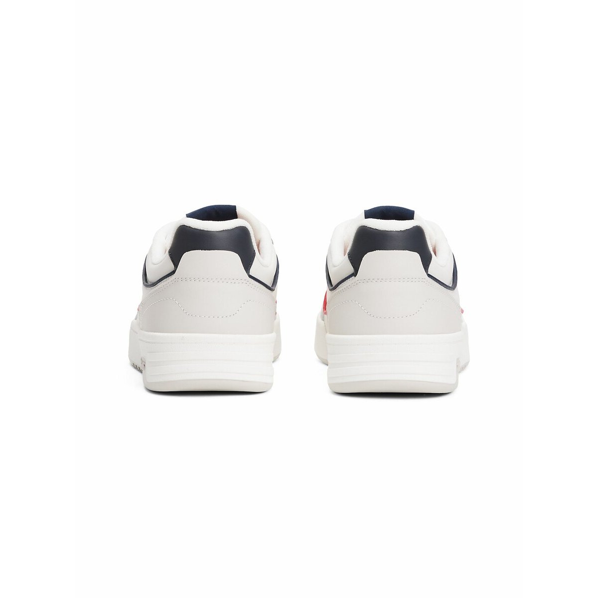Sneakers in pelle Elevated bianco/grigio, TOMMY JEANS
