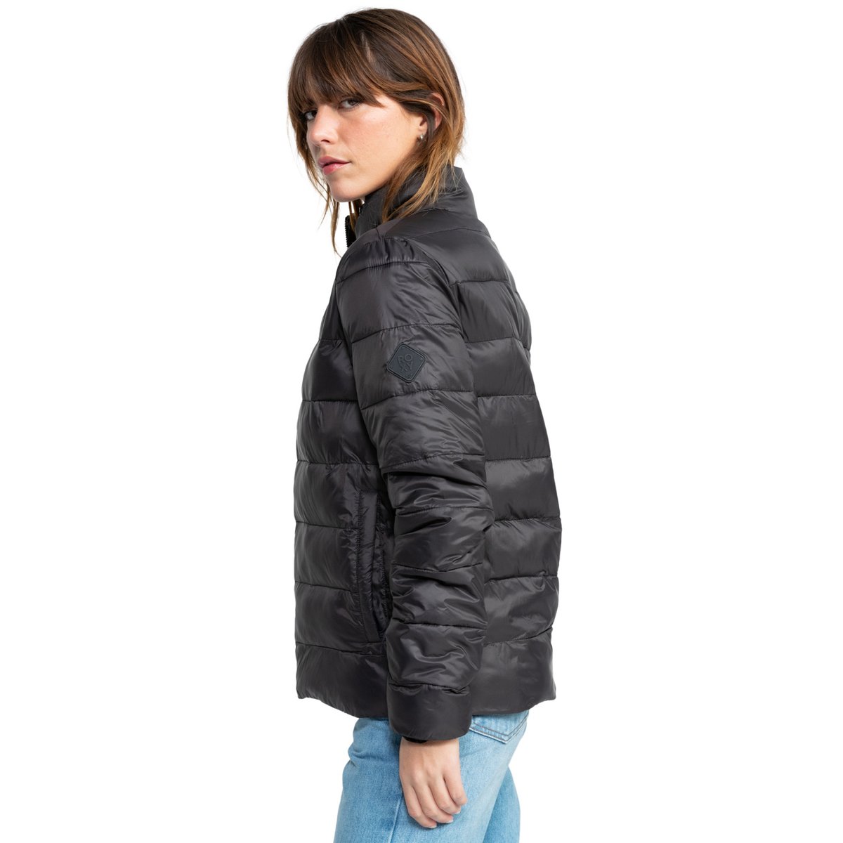 Veste matelassée WIND BLISS 2024. noir phantom, ROXY
