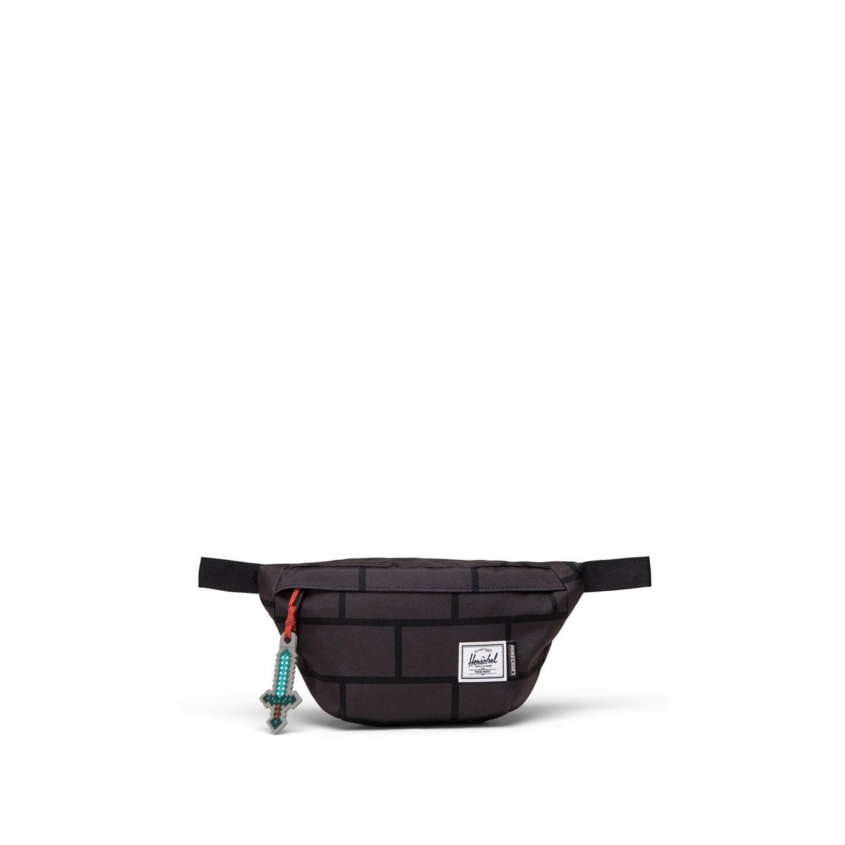 Sac banane en matières recyclées MINECRAFT CLASSIC noir, HERSCHEL