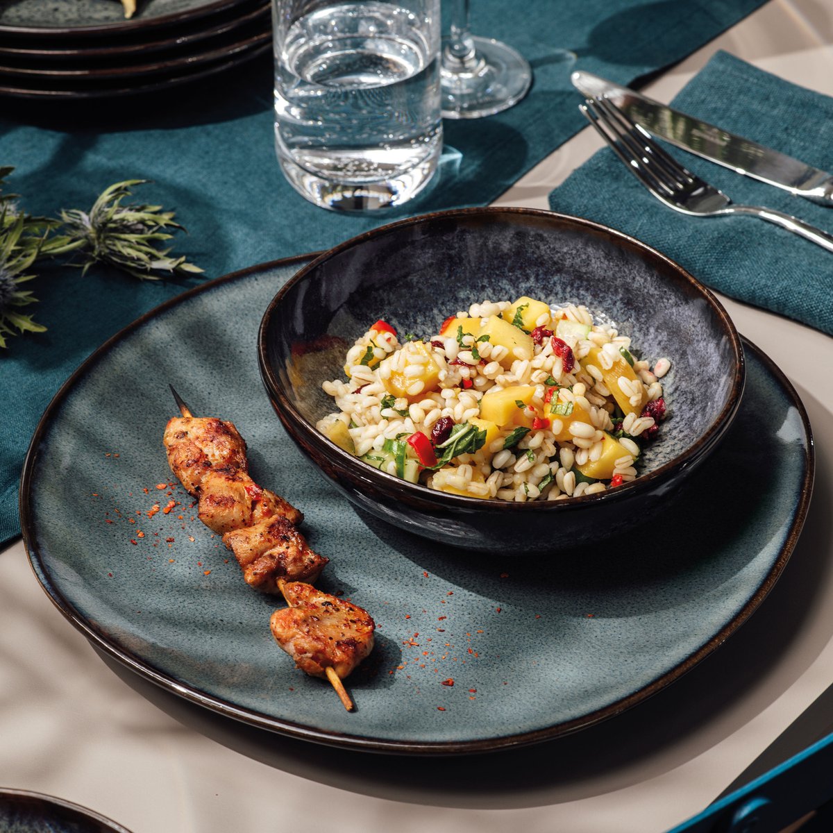 Assiette Plate LAVE gris, LIKE. BY VILLEROY & BOCH