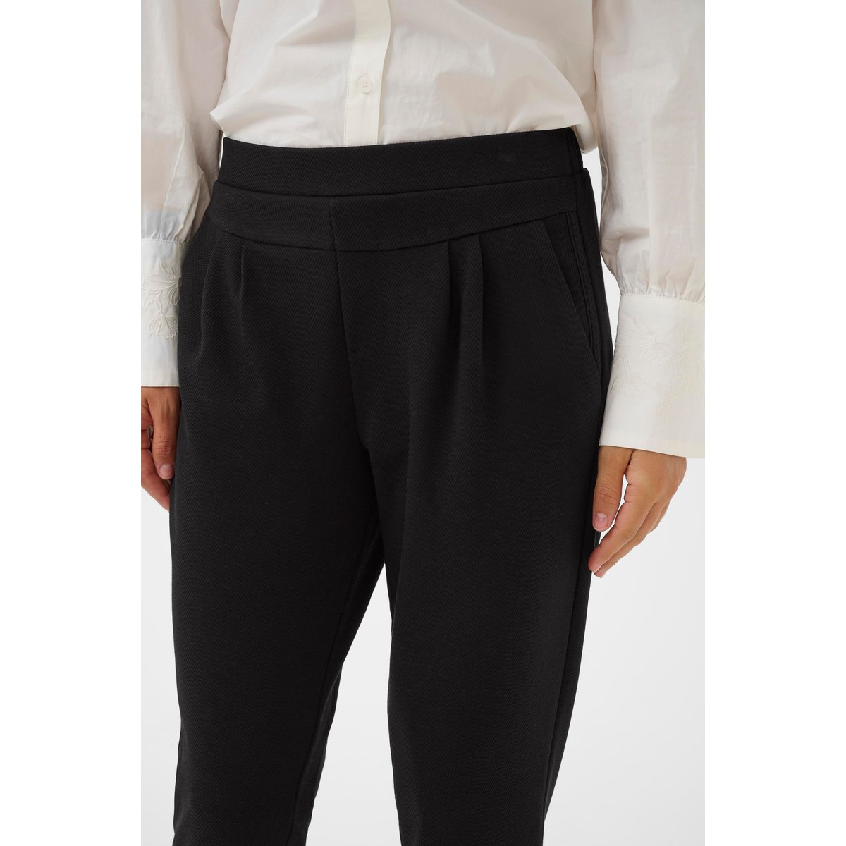 Pantalon Tricoté noir, CREAM