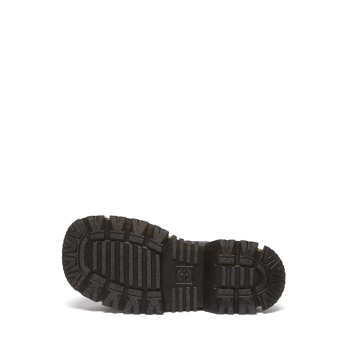 Mules plateformes Mattison en cuir Athena noir, DR. MARTENS