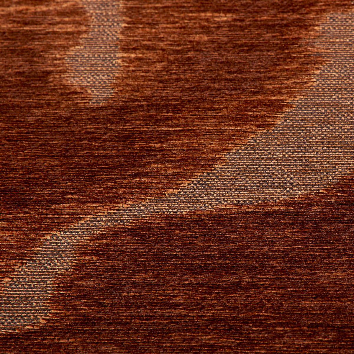 Frankie Flat Woven Moiré Effect Rug amber, LA REDOUTE INTERIEURS