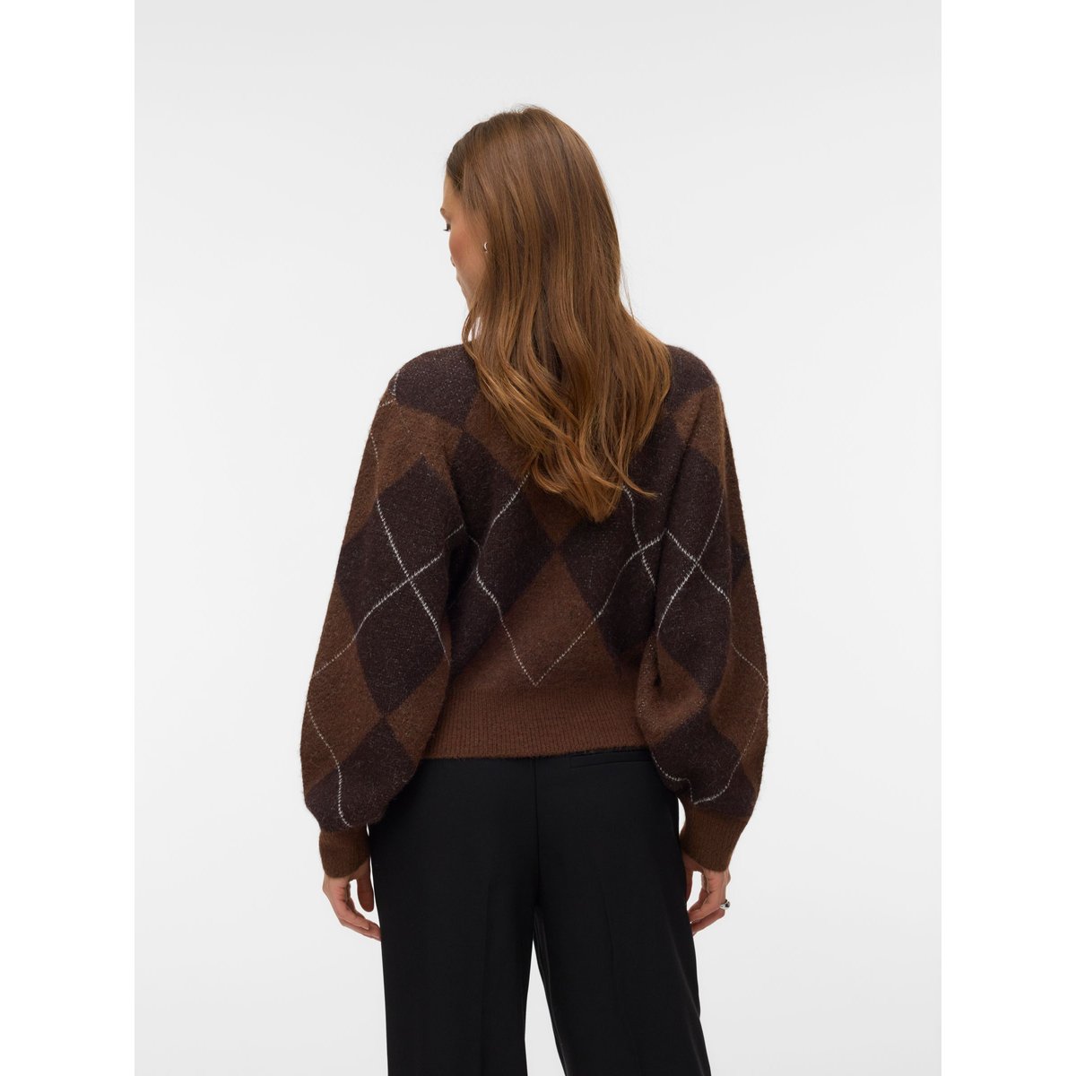 Pull En Maille cocoa brown, VERO MODA