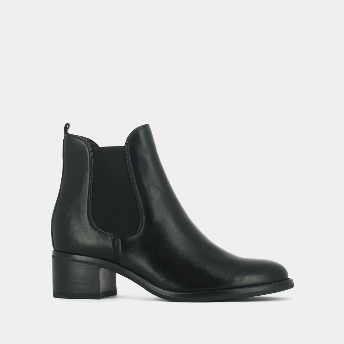 Calcutto Leather Chelsea Boots black, JONAK