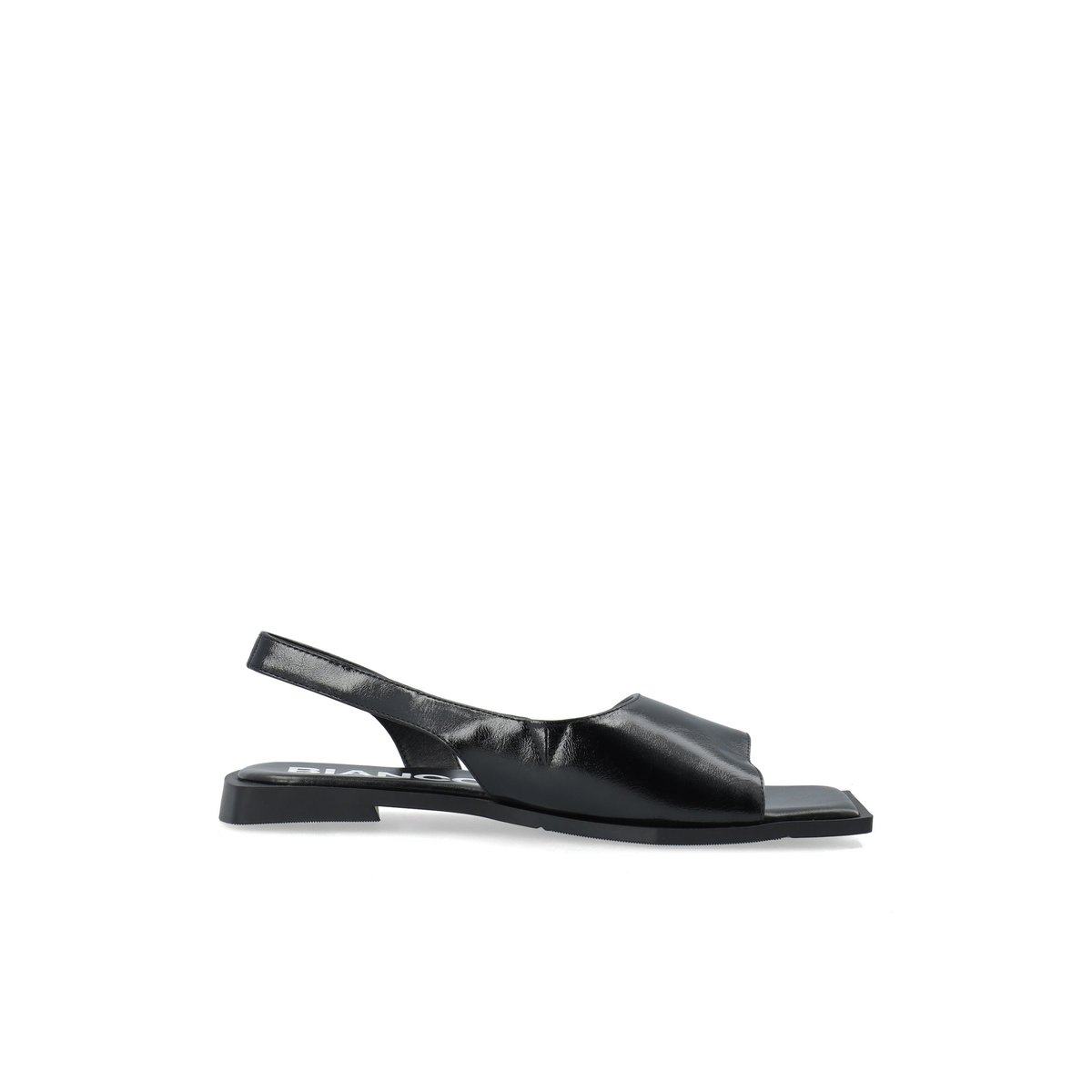 Sandales noir - shinyblack, BIANCO